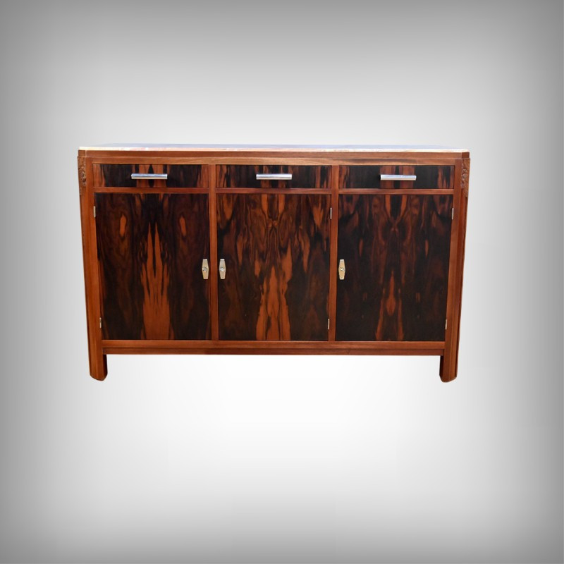 Enfilade en Acajou et Palissandre, Art Déco – 1940