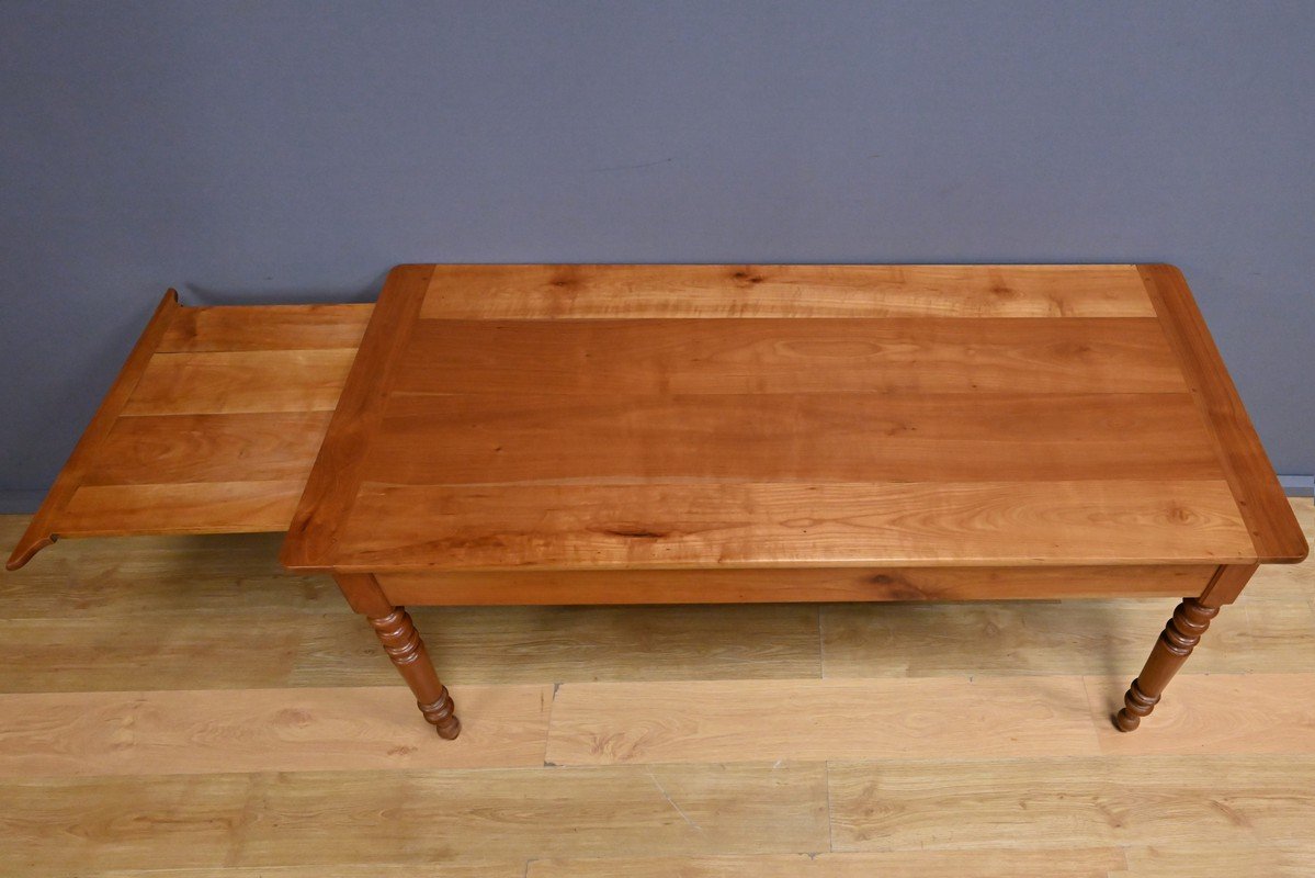 Table de Ferme en Merisier – Fin XIXᵉ-photo-4