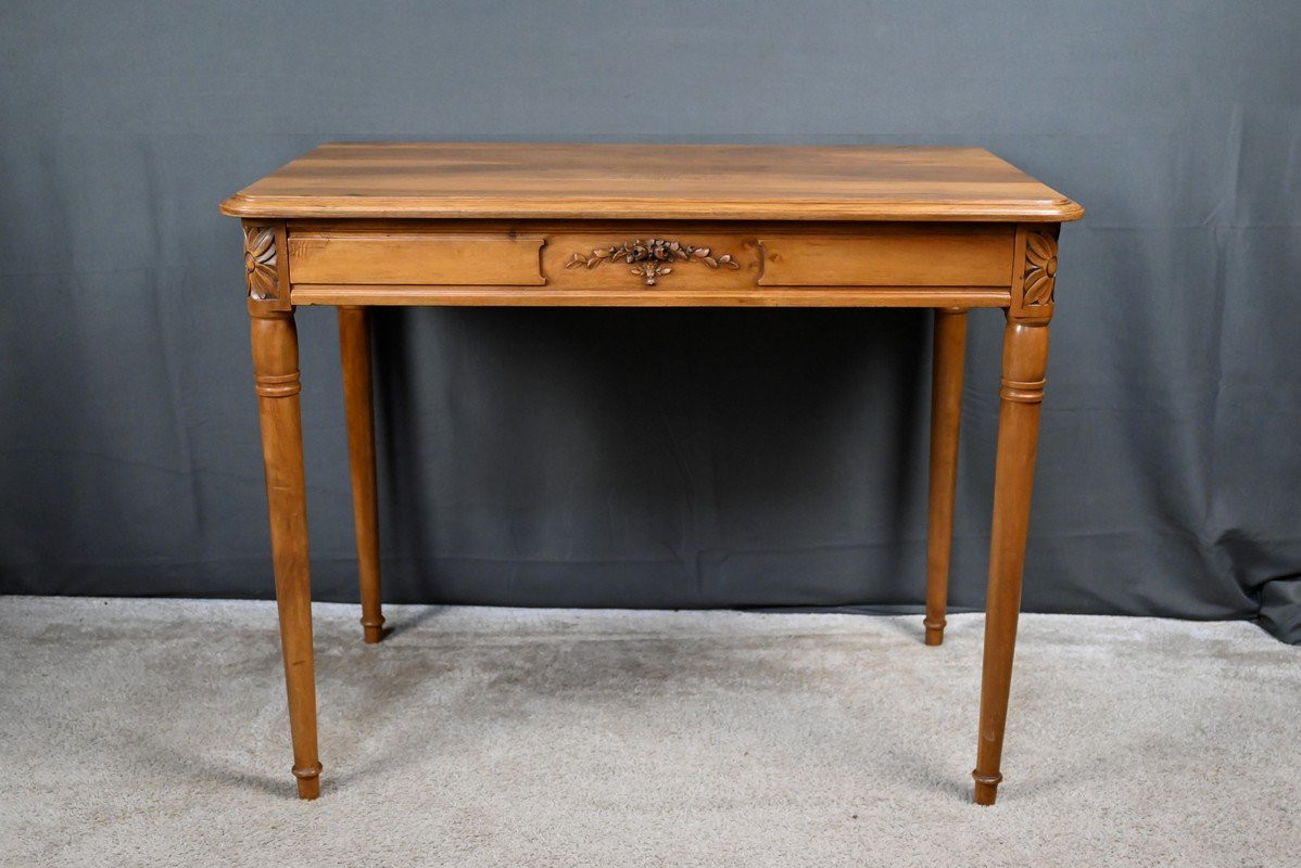 Table-Bureau en Noyer, Maison Henry Geneste – 1ère partie XXe-photo-2