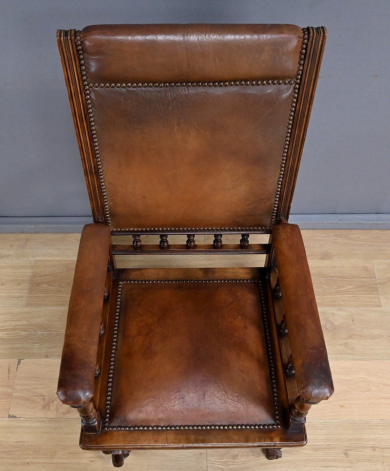 Mahogany Rocking Chair, England - Early 20th Century-photo-1