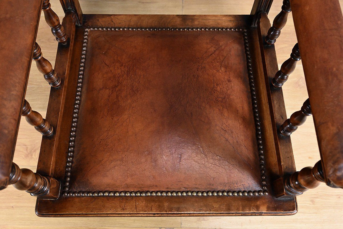 Mahogany Rocking Chair, England - Early 20th Century-photo-2