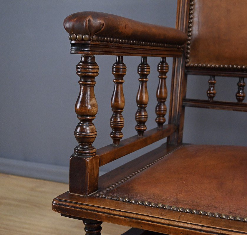 Mahogany Rocking Chair, England - Early 20th Century-photo-8