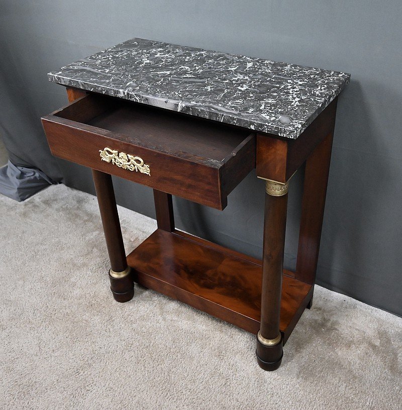 Petite Console en Acajou, style Empire – XIXe-photo-3