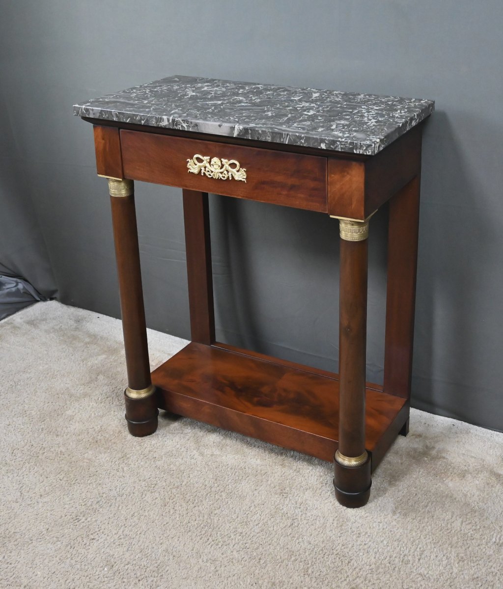 Petite Console en Acajou, style Empire – XIXe-photo-3