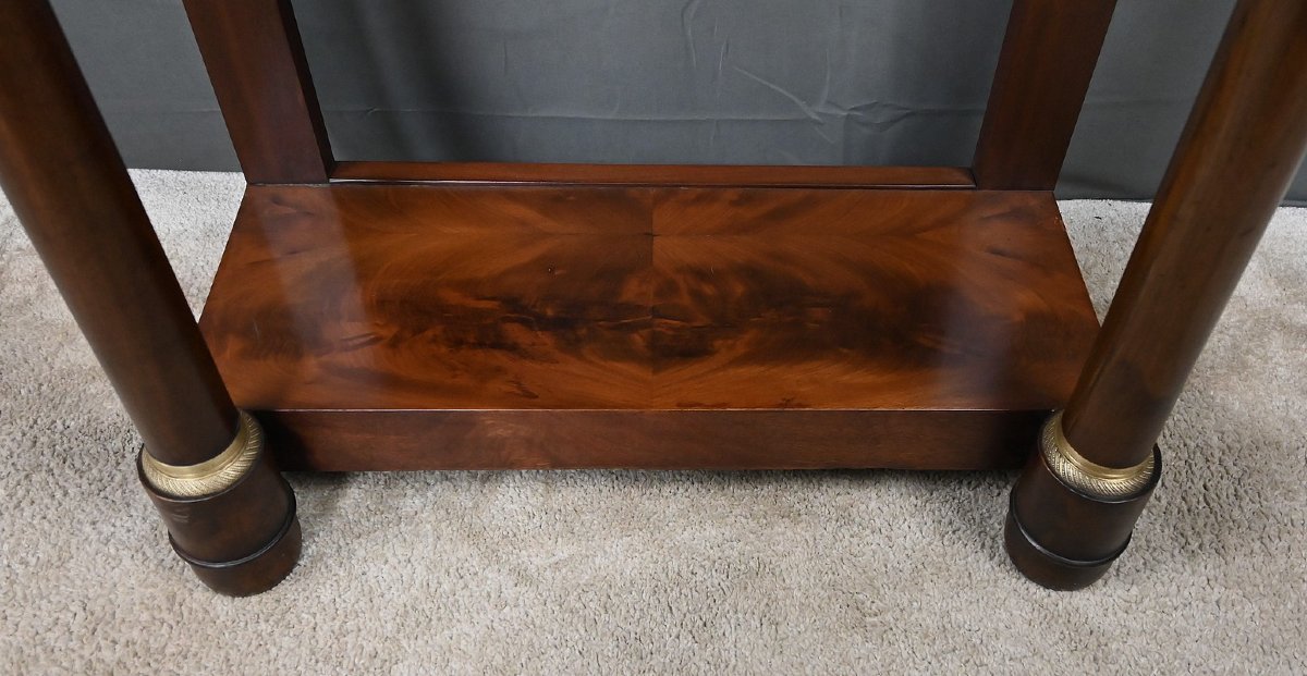 Petite Console en Acajou, style Empire – XIXe-photo-8