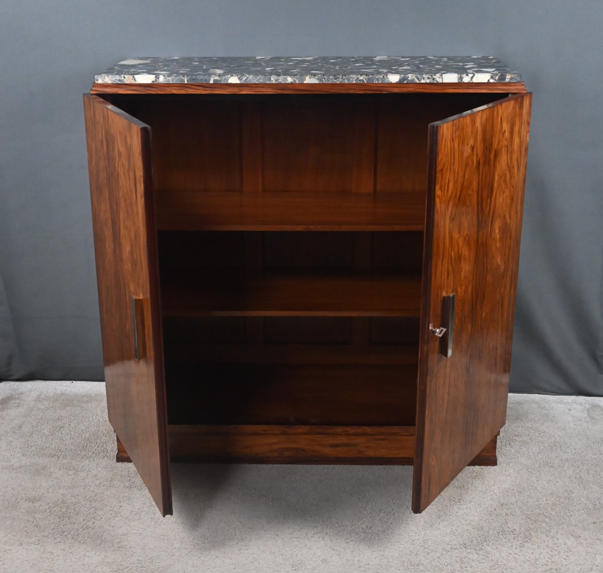 Buffet en placage de Palissandre, Art Déco – 1940-photo-3