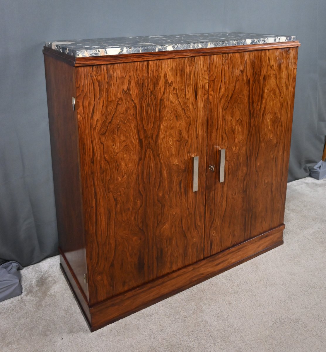 Buffet en placage de Palissandre, Art Déco – 1940-photo-4