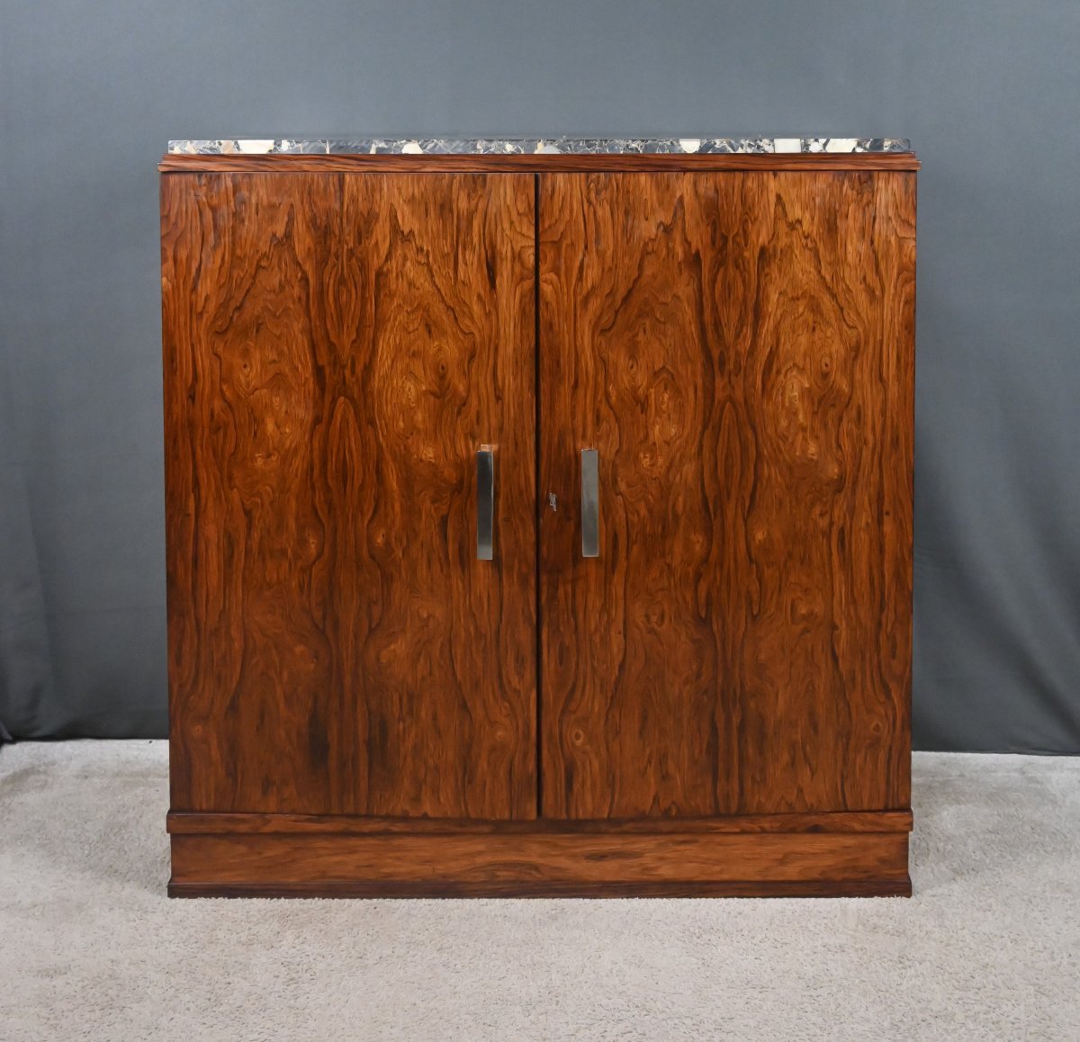 Buffet en placage de Palissandre, Art Déco – 1940-photo-4