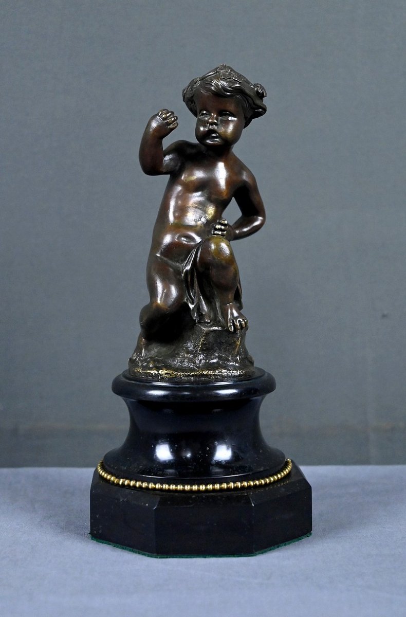 Paire de Putti en Bronze – 2ème partie XIXe-photo-5