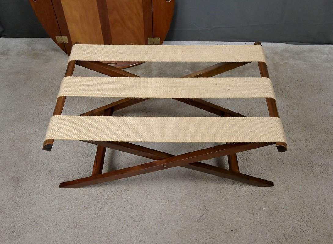 Table de Majordome Pliante en Acajou – 1940-photo-3
