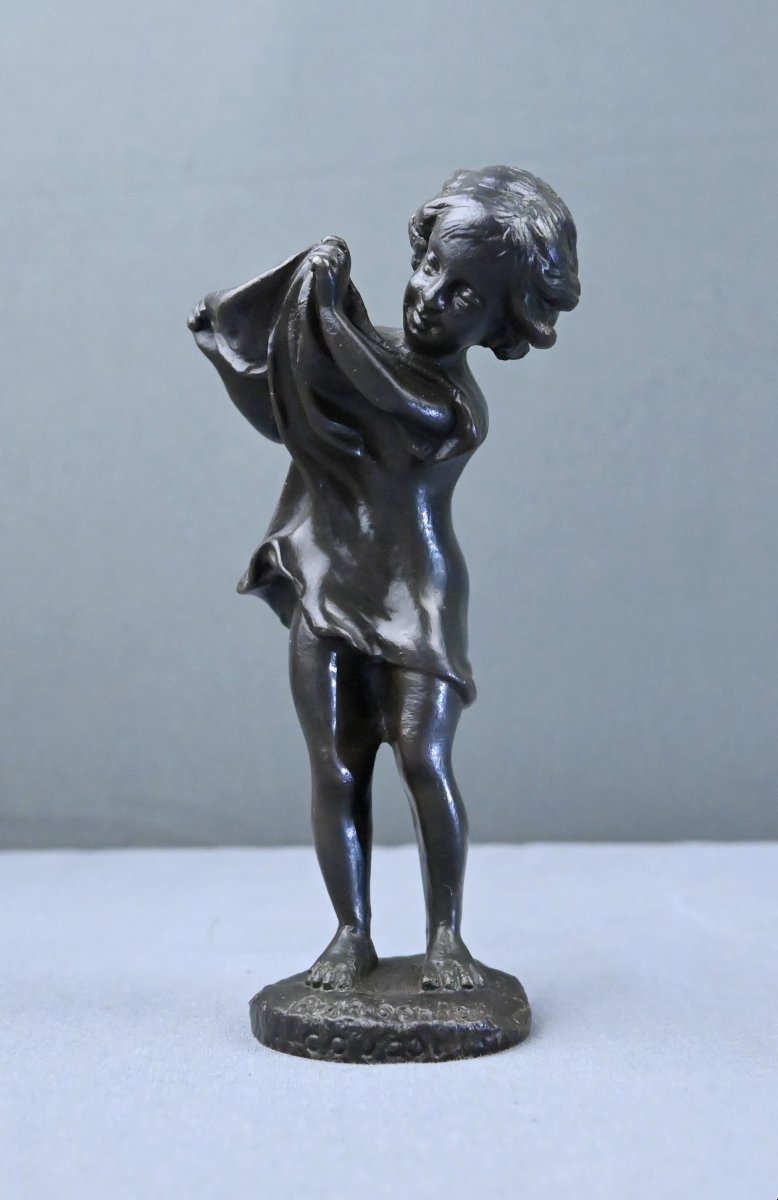 "cuckoo" Bronze Sculpture, Signed By Rosa Bonheur – Late 19th Century-photo-3