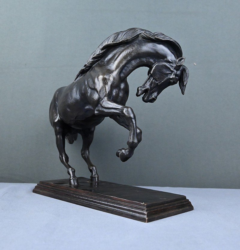 Bronze "the Prancing Horse" – Late 19th Century-photo-1