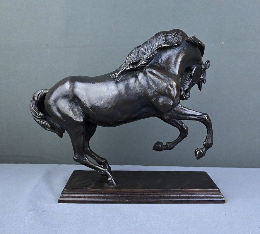 Bronze "the Prancing Horse" – Late 19th Century-photo-2