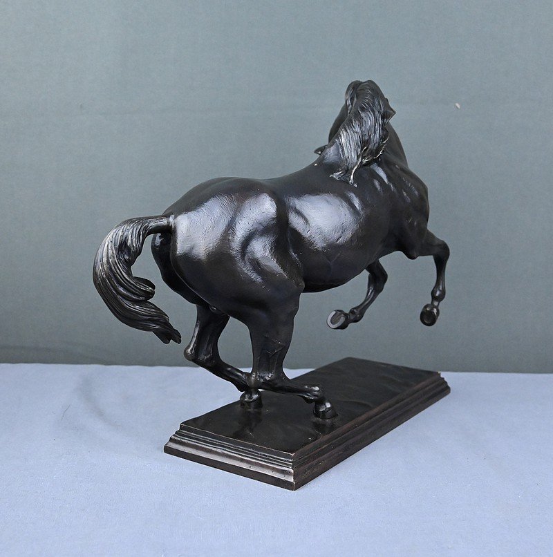 Bronze "the Prancing Horse" – Late 19th Century-photo-3