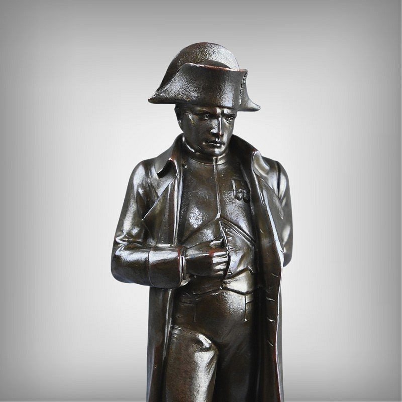 Bronze Statue Of Napoleon Bonaparte – Early 20th Century-photo-2