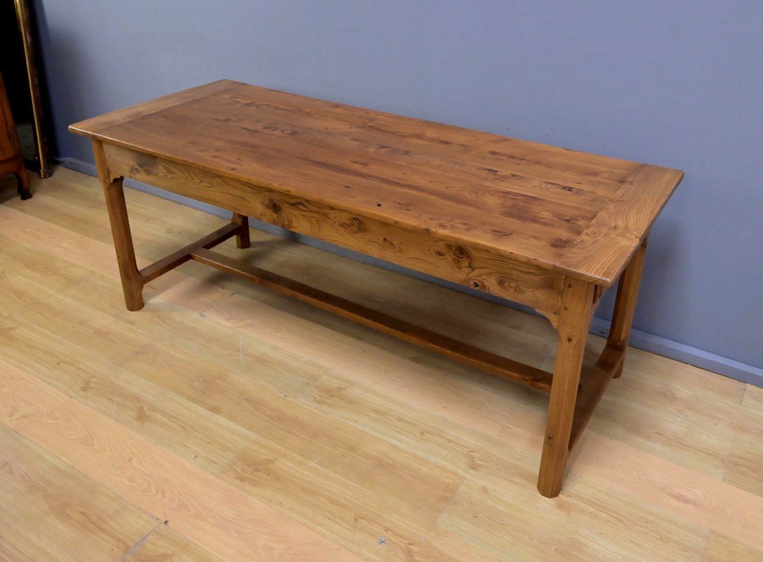 Table de Ferme en Frêne & Chêne – 2ème partie XIXe-photo-3