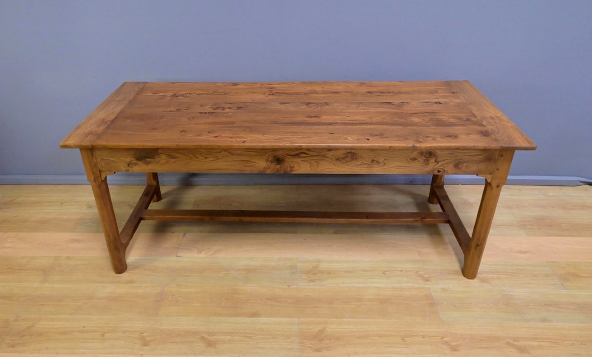Table de Ferme en Frêne & Chêne – 2ème partie XIXe-photo-4