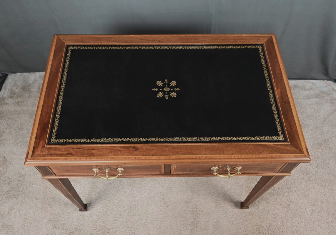 Petit Bureau en Acajou, style Anglais – Début XXe-photo-1