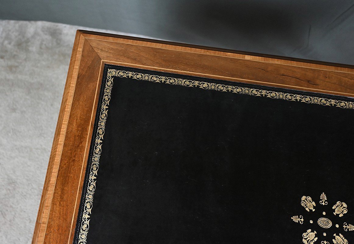 Petit Bureau en Acajou, style Anglais – Début XXe-photo-2