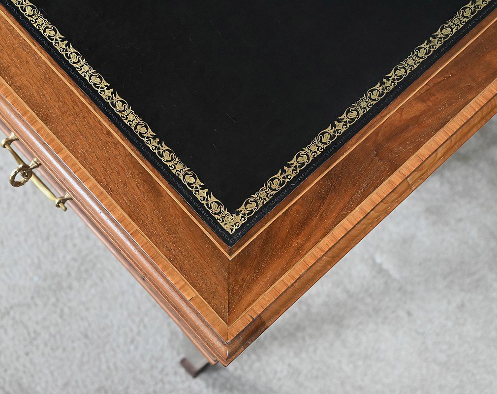 Petit Bureau en Acajou, style Anglais – Début XXe-photo-3