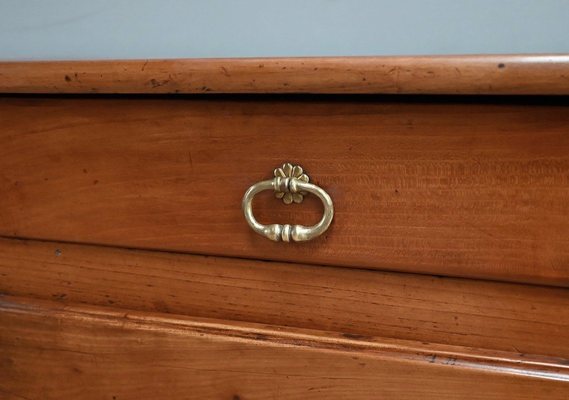 Cherrywood Sideboard, Louis XV Style – Mid-19th Century-photo-2