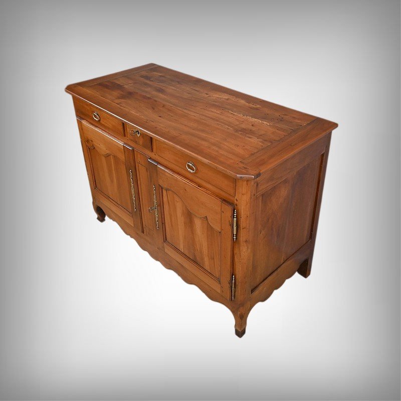 Cherrywood Sideboard, Louis XV Style – Mid-19th Century-photo-3