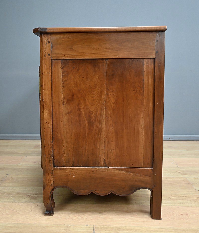 Cherrywood Sideboard, Louis XV Style – Mid-19th Century-photo-8