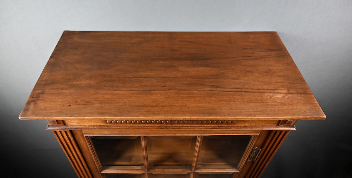 Walnut Display Cabinet, Louis XVI Style – Early 20th Century-photo-2
