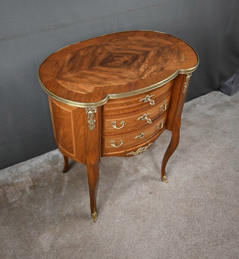 Small Mahogany Dressing Table, Transition Style – 1940-photo-3