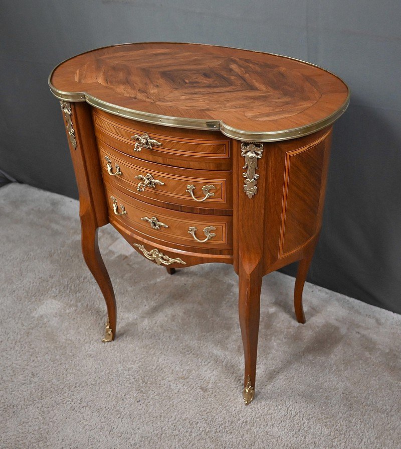 Small Mahogany Dressing Table, Transition Style – 1940-photo-4