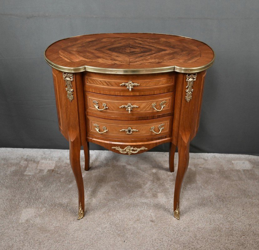 Small Mahogany Dressing Table, Transition Style – 1940-photo-3
