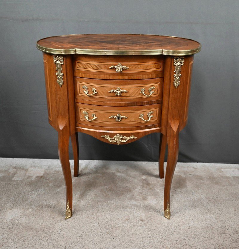 Small Mahogany Dressing Table, Transition Style – 1940-photo-4