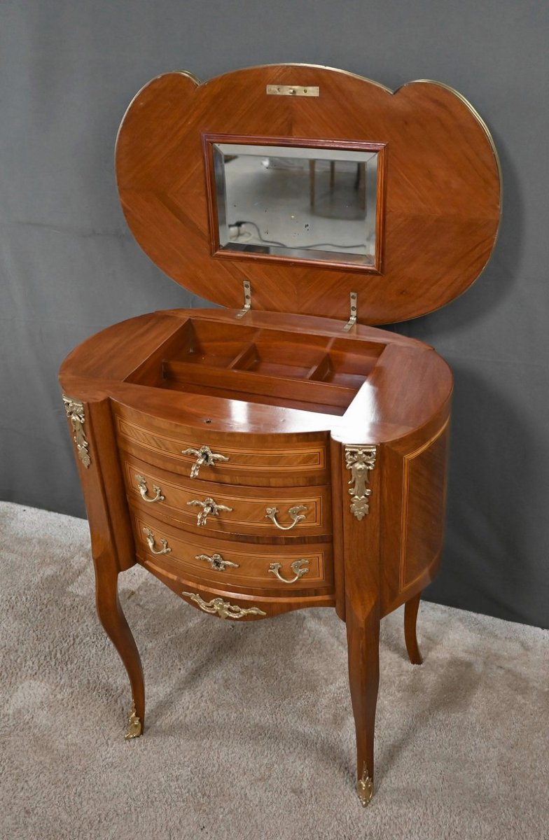 Small Mahogany Dressing Table, Transition Style – 1940-photo-6