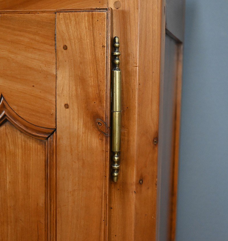 Armoire Bassette Angevine en Merisier, style Louis XV – Milieu XIXe-photo-6