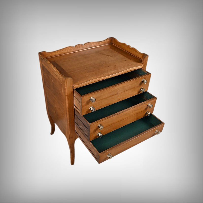 Argentier Small Chest Of Drawers In Solid Walnut – 1940-photo-2