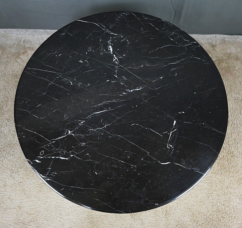 Table Marble Gold Wood-photo-3