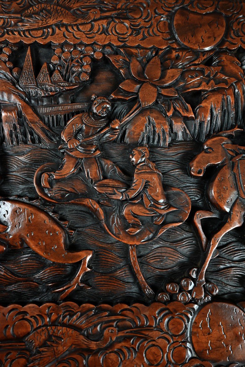 Large Chines Trunk, Camphor Wood-photo-4