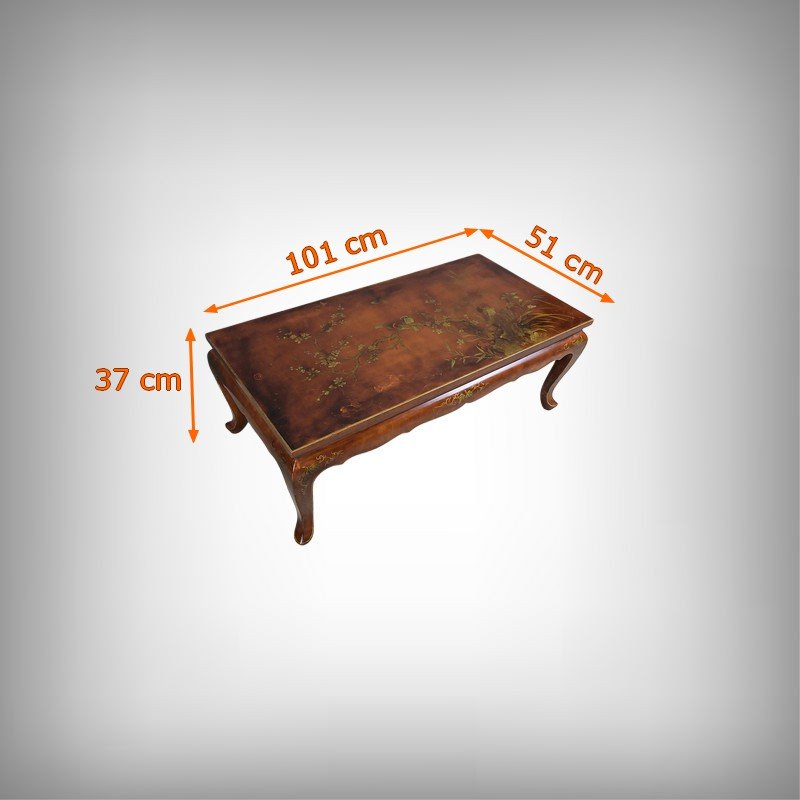 Lacquered Wood Coffee Table, China – Mid-20th Century-photo-8