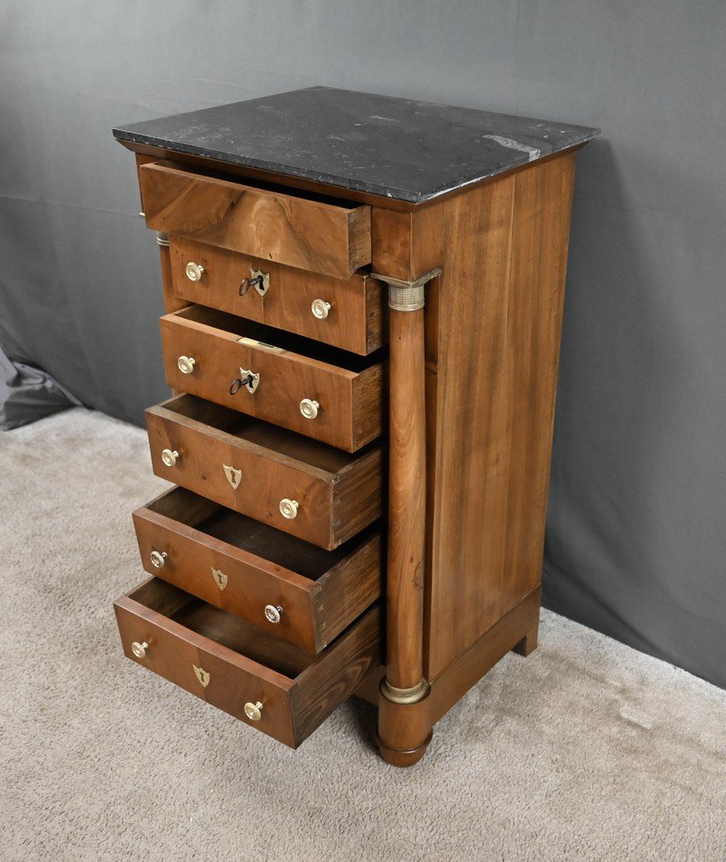 Walnut Living Room Furniture, Empire Style – Late 19th Century-photo-3