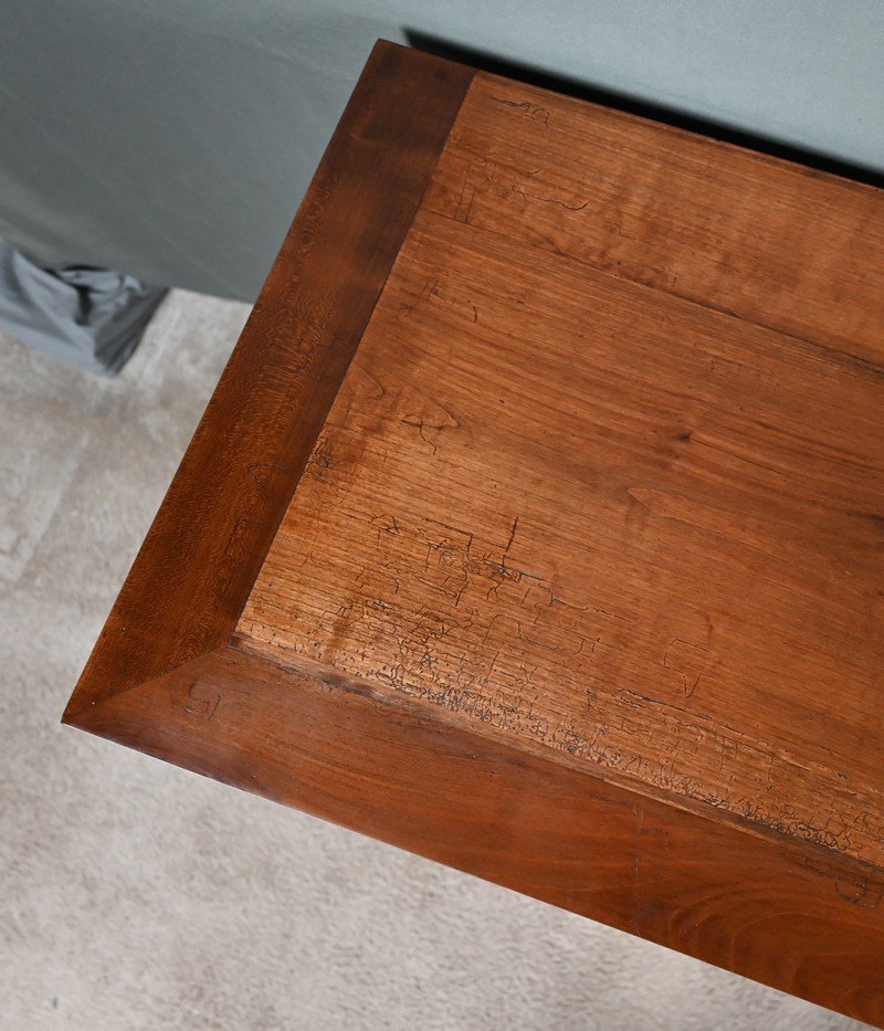 Cherrywood Console Table, Empire Style – Mid-19th Century-photo-2