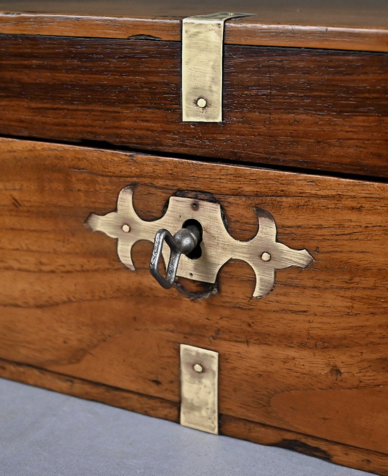 Teak Letter Chest – Late 19th Century-photo-2