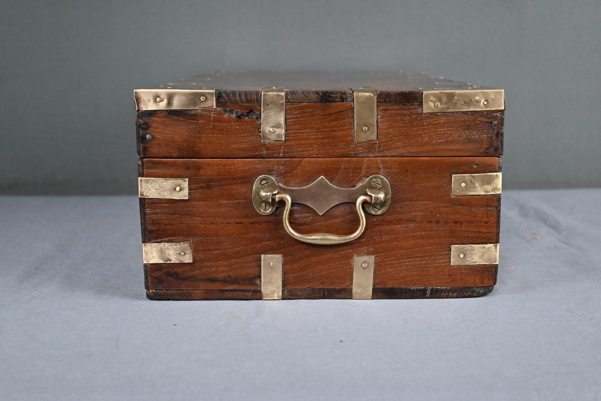 Teak Letter Chest – Late 19th Century-photo-4