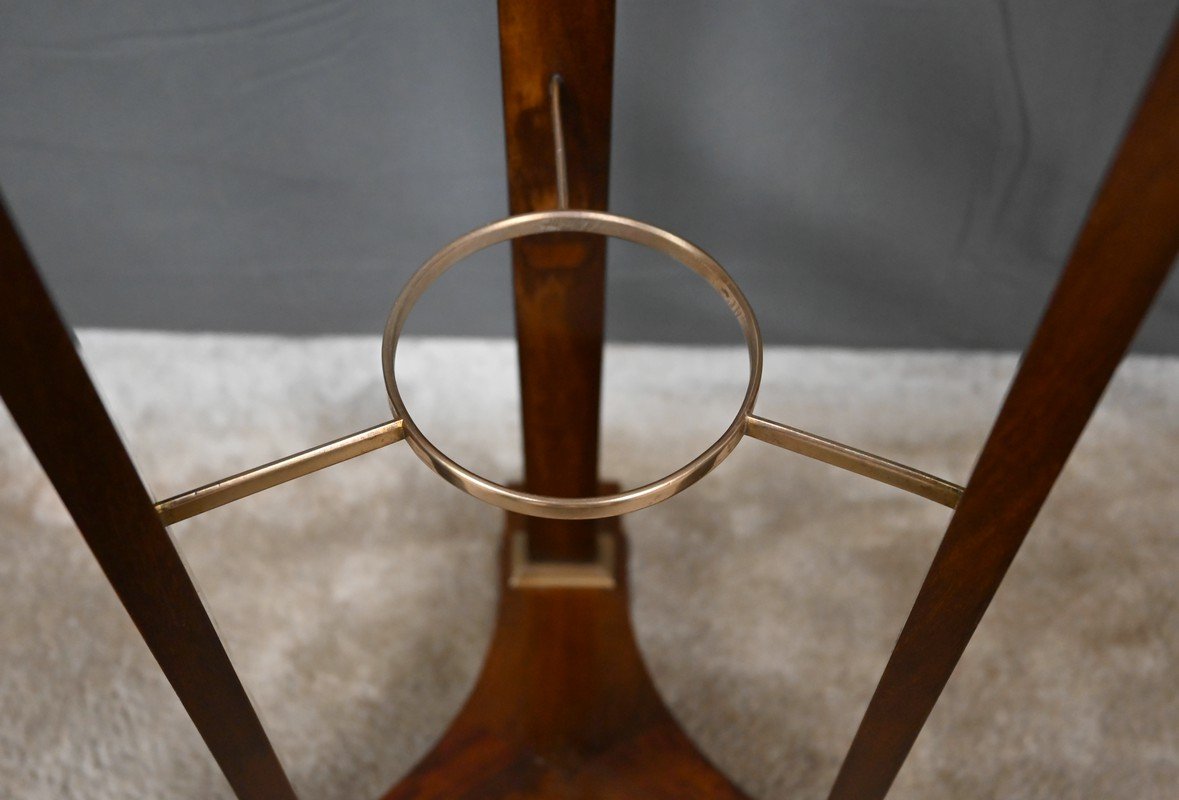 Mahogany Stool, Directoire Period – Early 19th Century-photo-1