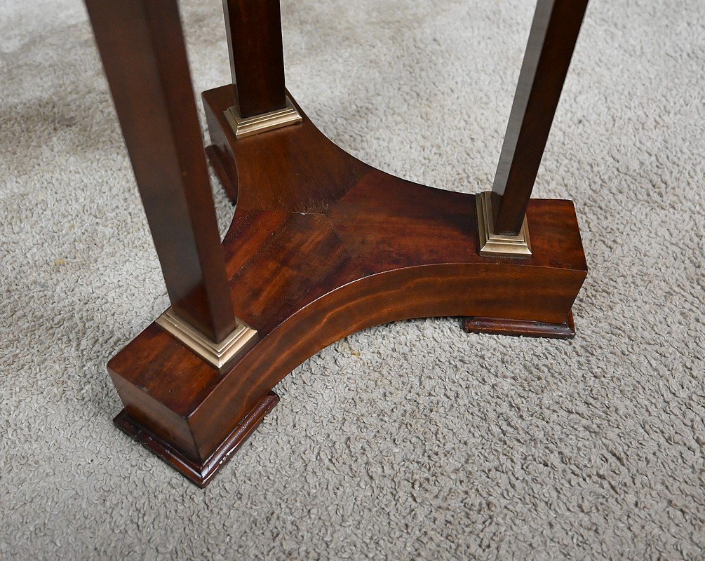 Mahogany Stool, Directoire Period – Early 19th Century-photo-2
