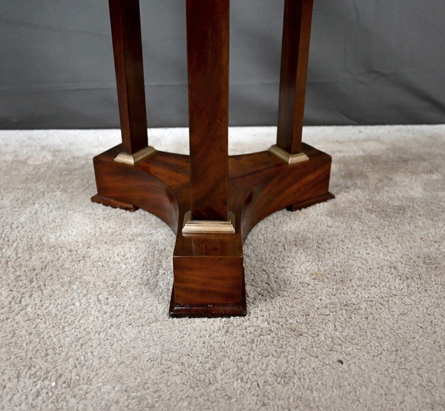 Mahogany Stool, Directoire Period – Early 19th Century-photo-6