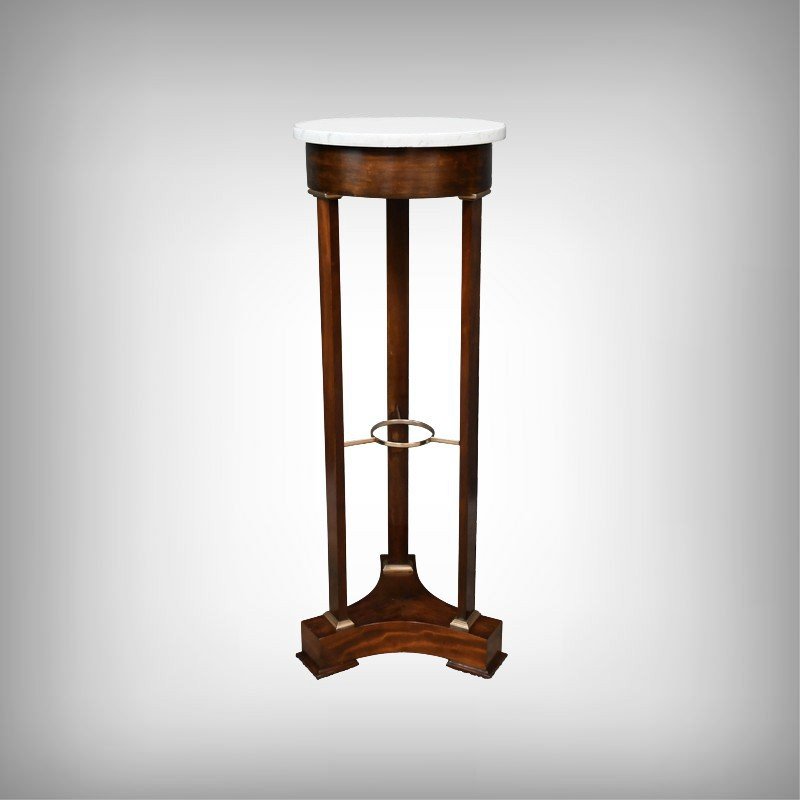 Mahogany Stool, Directoire Period – Early 19th Century