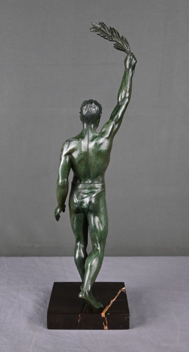 Régule Sculpture “la Victoire,” Art Deco – Early 20th Century-photo-1
