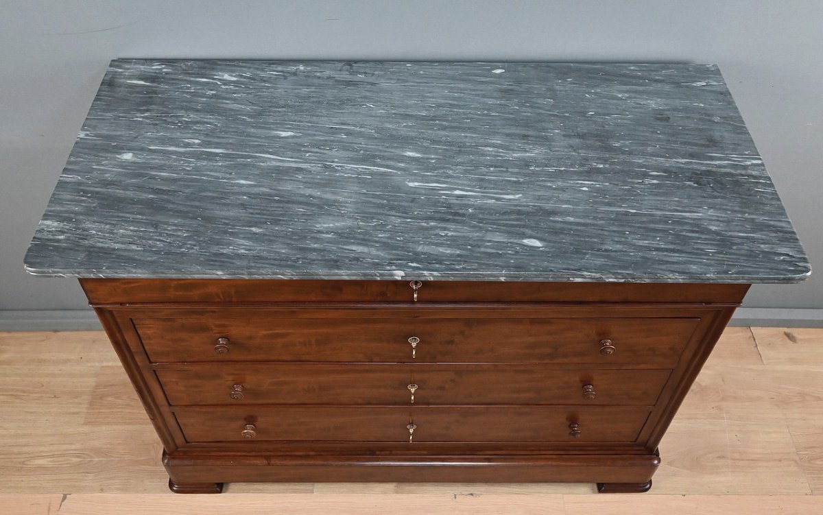 Mahogany Chest Of Drawers, Louis-philippe Style – Late 19th Century-photo-1