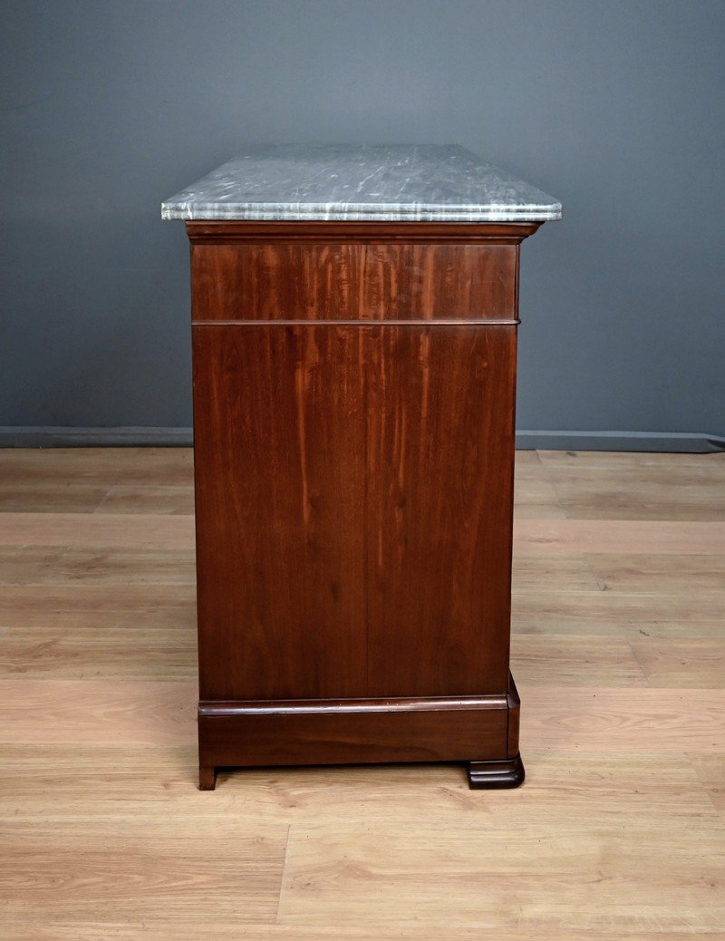 Mahogany Chest Of Drawers, Louis-philippe Style – Late 19th Century-photo-6
