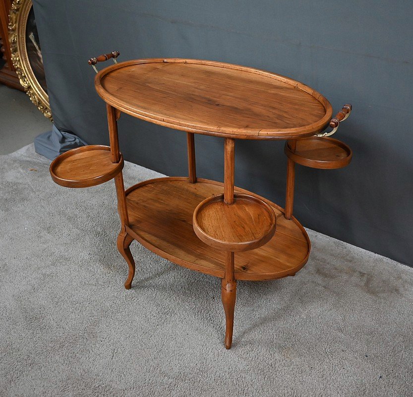 Walnut Living Room Sideboard – Early 20th Century-photo-1